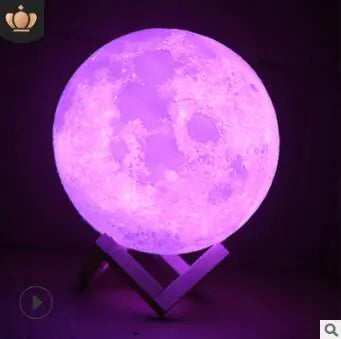 Touch Control Dual Color Moonlight LED Lamp